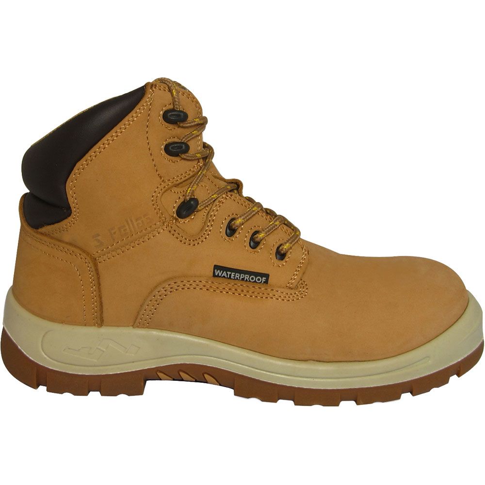 Genuine Grip 660 Non-Safety Toe Work Boots - Womens Wheat Side View