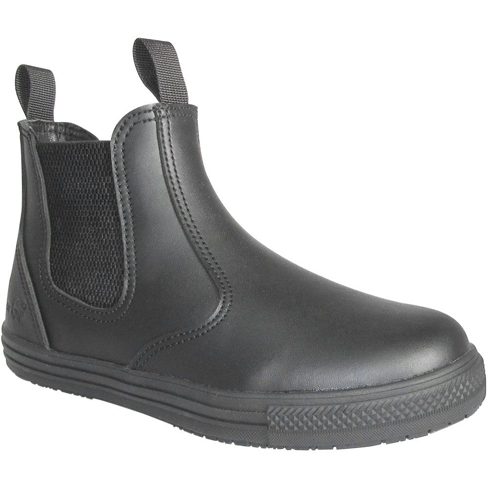 Genuine Grip 741 Pull On Black Non-Safety Toe Work Boots - Womens Black
