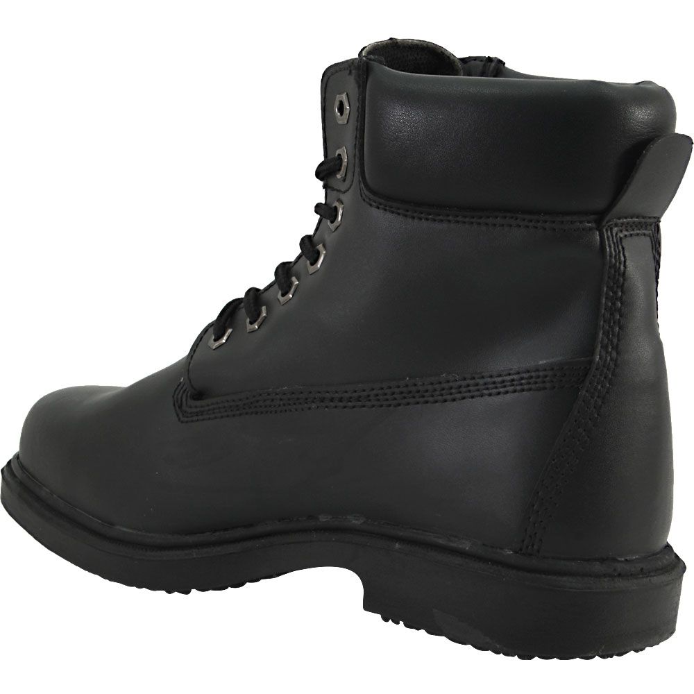 Genuine Grip Waterproof Hi Non-Safety Toe Work Boots - Womens Black Back View