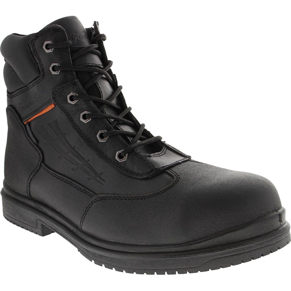 Genuine Grip 7800 Safety Toe Work Boots - Mens Black