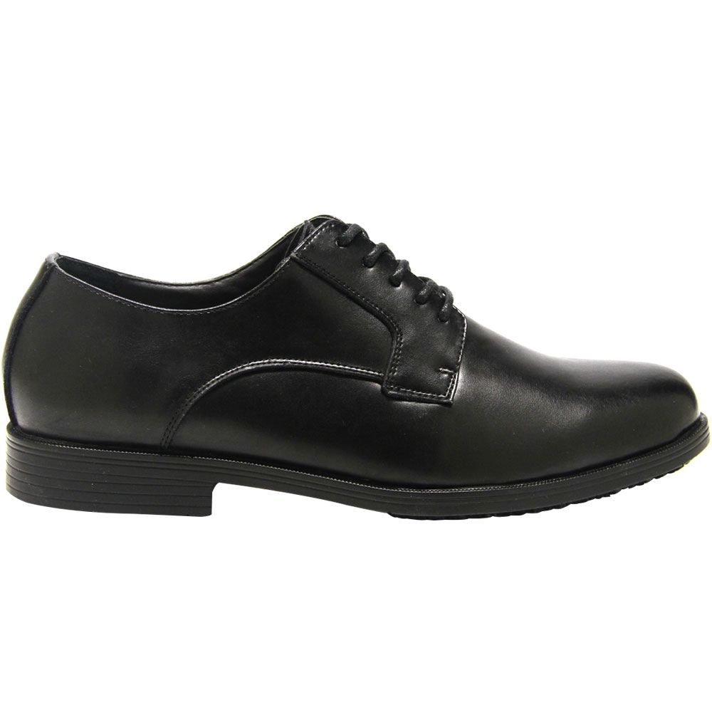 Genuine Grip Dress Oxford Non-Safety Toe Work Shoes - Womens Black Side View