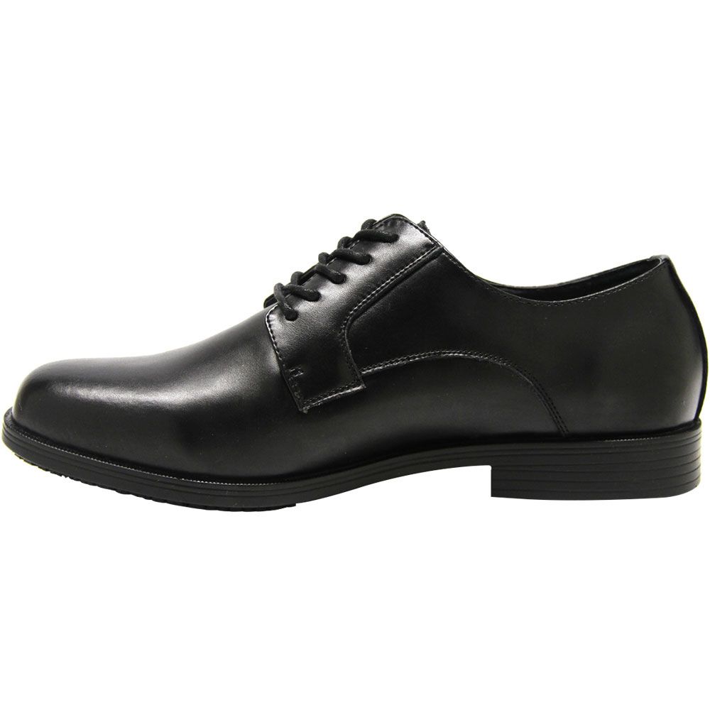 Genuine Grip Dress Oxford Non-Safety Toe Work Shoes - Womens Black Back View