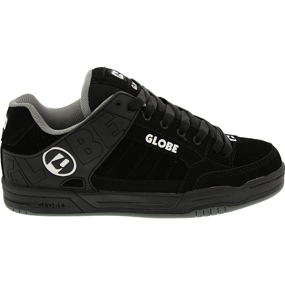 Globe Tilt Skate Shoes - Mens Black Black Side View