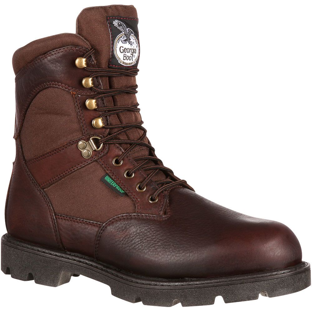 Georgia Boot G109 Non-Safety Toe Work Boots - Mens Brown