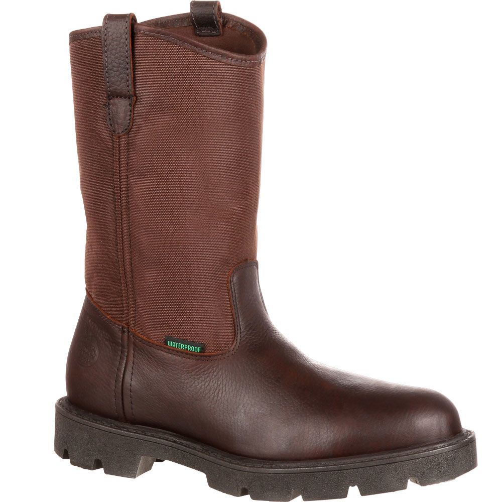 Georgia Boot G113 Non-Safety Toe Work Boots - Mens Brown