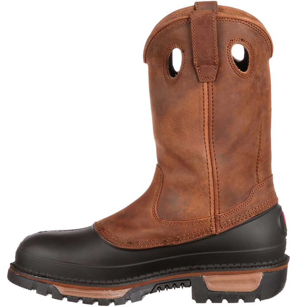 Georgia Boot G5594 Safety Toe Work Boots - Mens Brown Back View