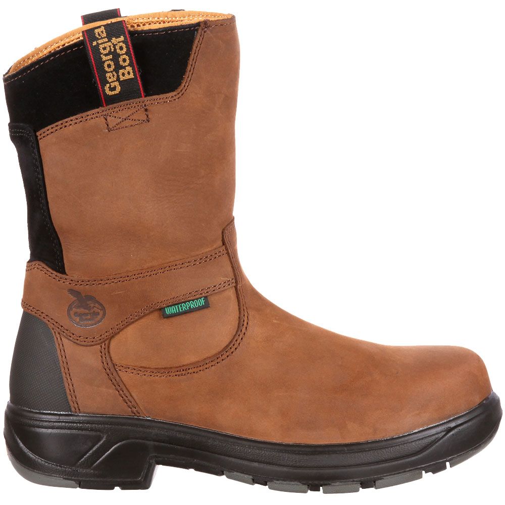 Georgia Boot G5644 Composite Toe Work Boots - Mens Brown Side View