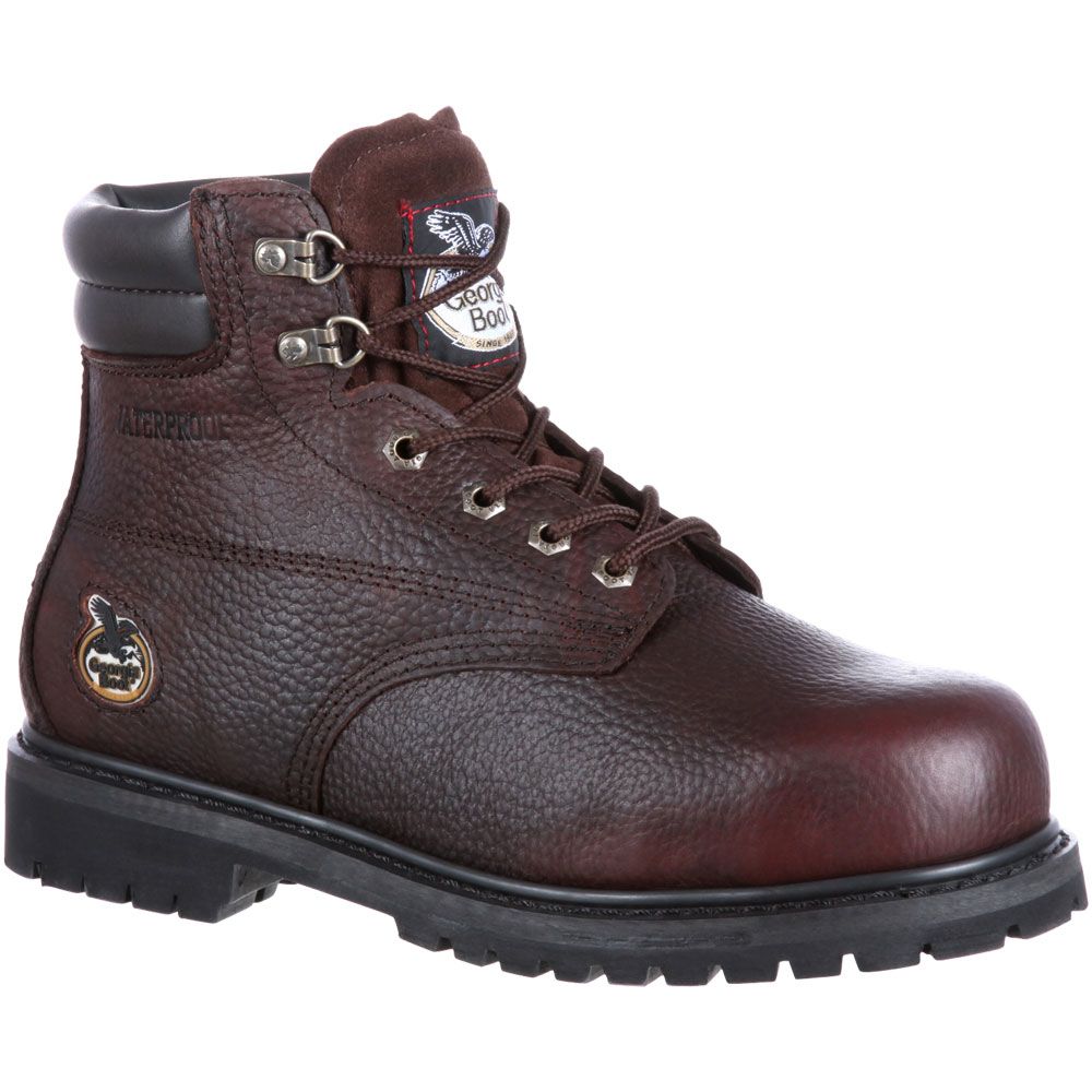 Georgia Boot G6174 Safety Toe Work Boots - Mens Brown