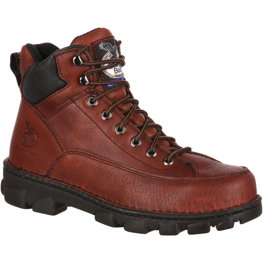 Georgia Boot G6395 Safety Toe Work Boots - Mens Brown