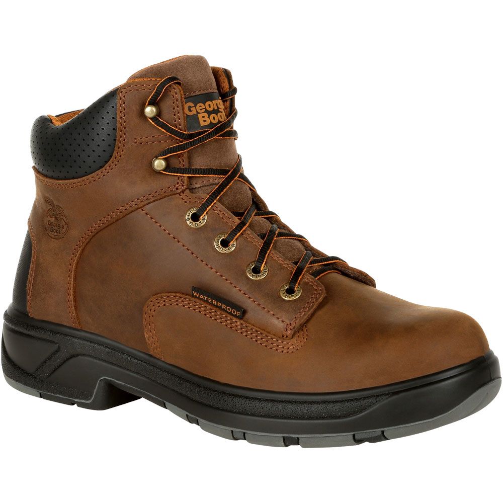 Georgia Boot G6544 Non-Safety Toe Work Boots - Mens Brown