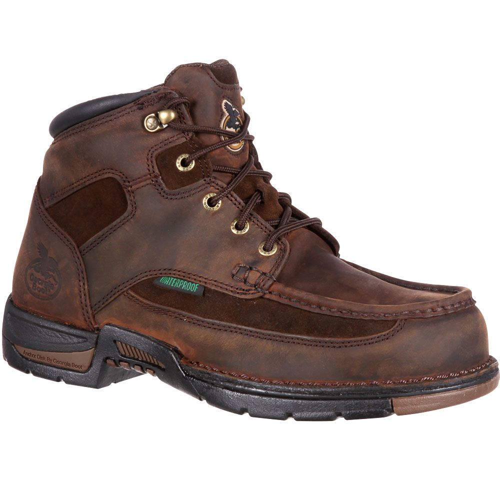 Georgia Boot G7403 Non-Safety Toe Work Boots - Mens Brown
