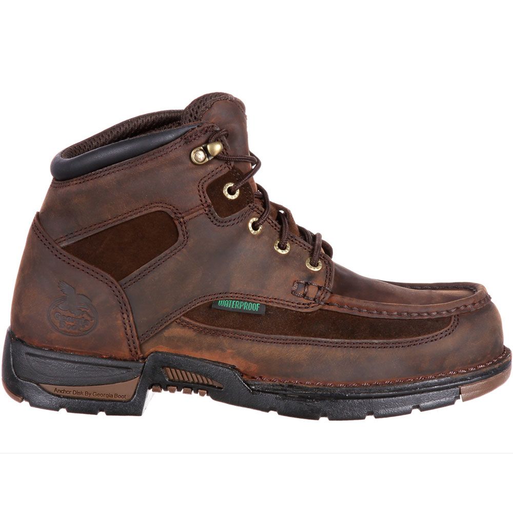 Georgia Boot G7403 Non-Safety Toe Work Boots - Mens Brown