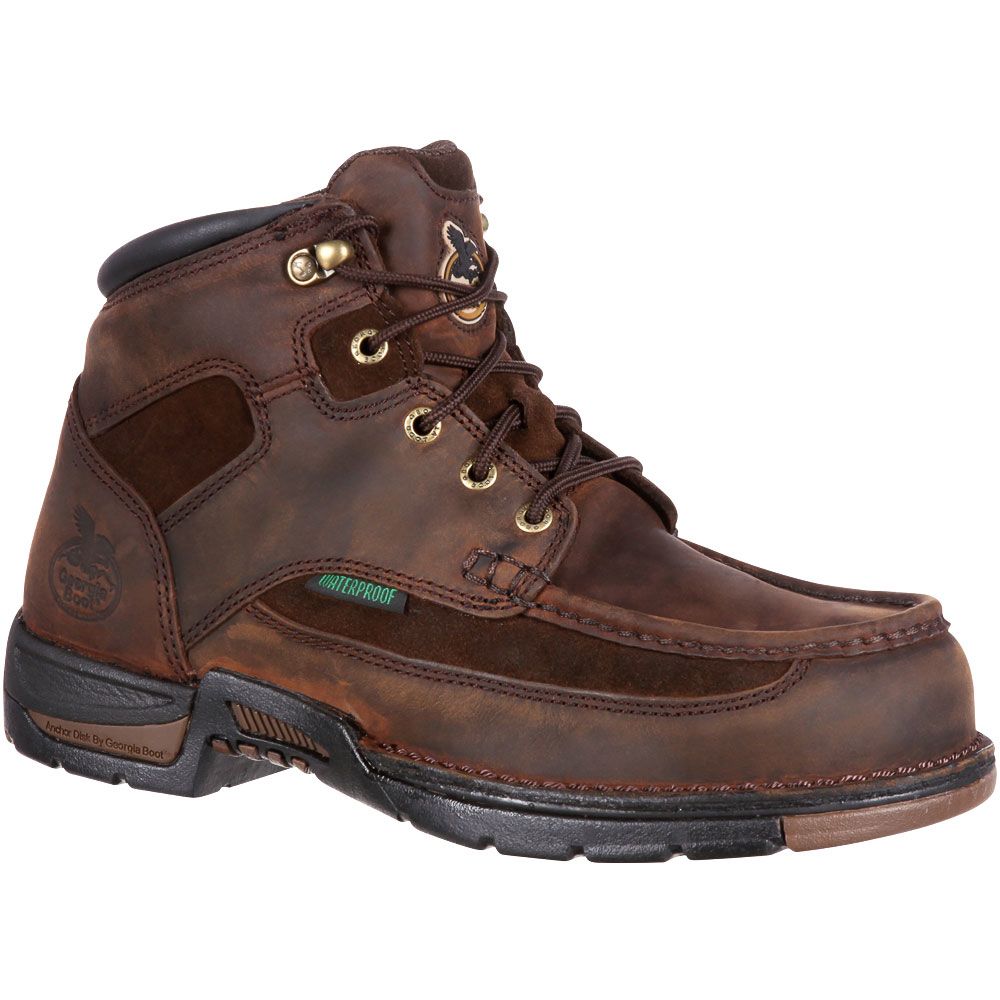 Georgia Boot G7603 Safety Toe Work Boots - Mens Brown