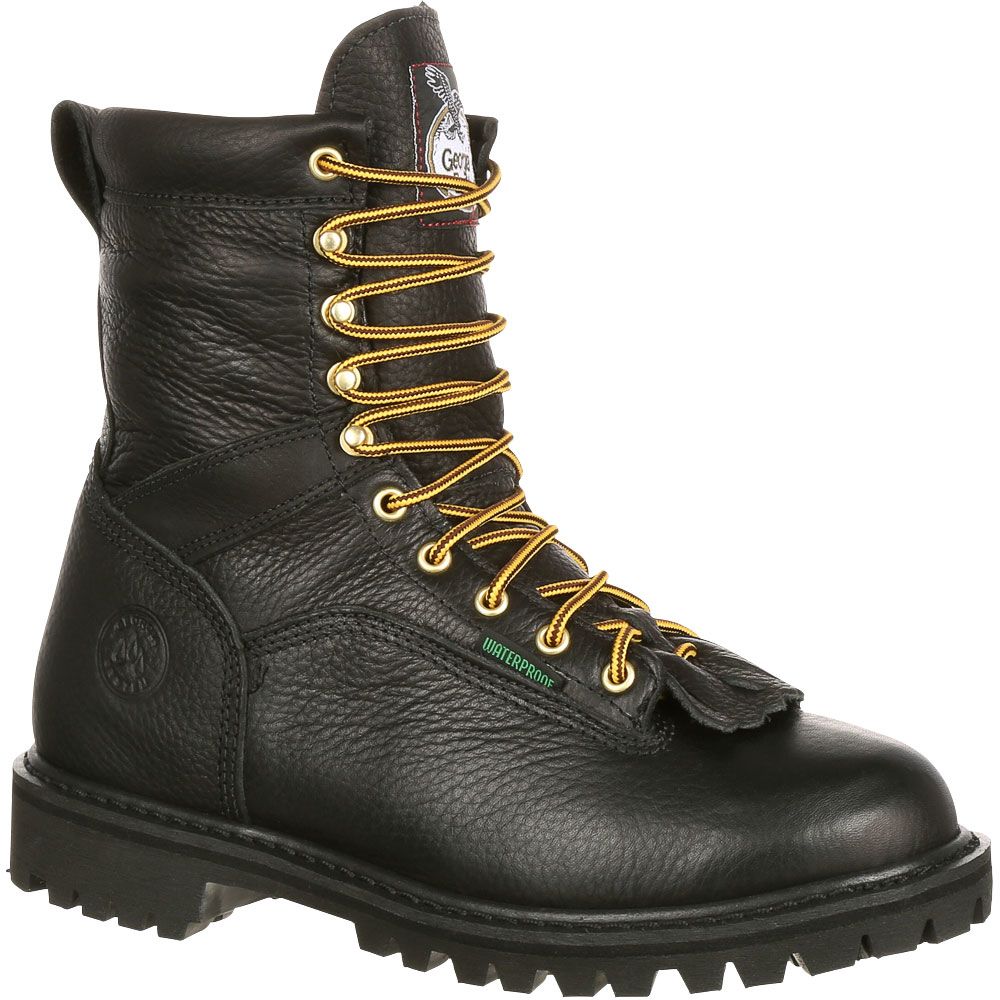 Georgia Boot G8010 Non-Safety Toe Work Boots - Mens Black