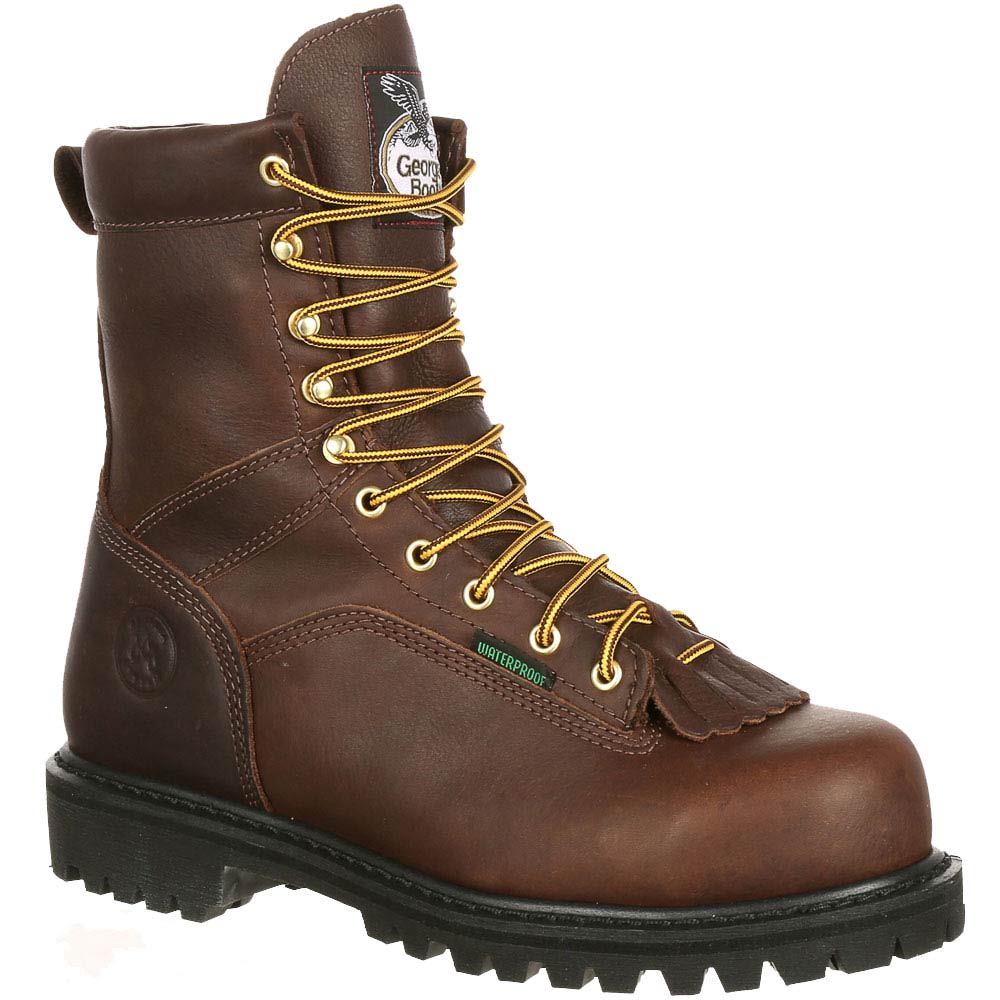 Georgia Boot G8041 Non-Safety Toe Work Boots - Mens Chocolate