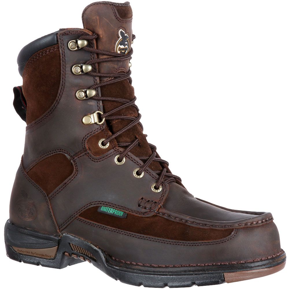 Georgia Boot G9453 Non-Safety Toe Work Boots - Mens Brown