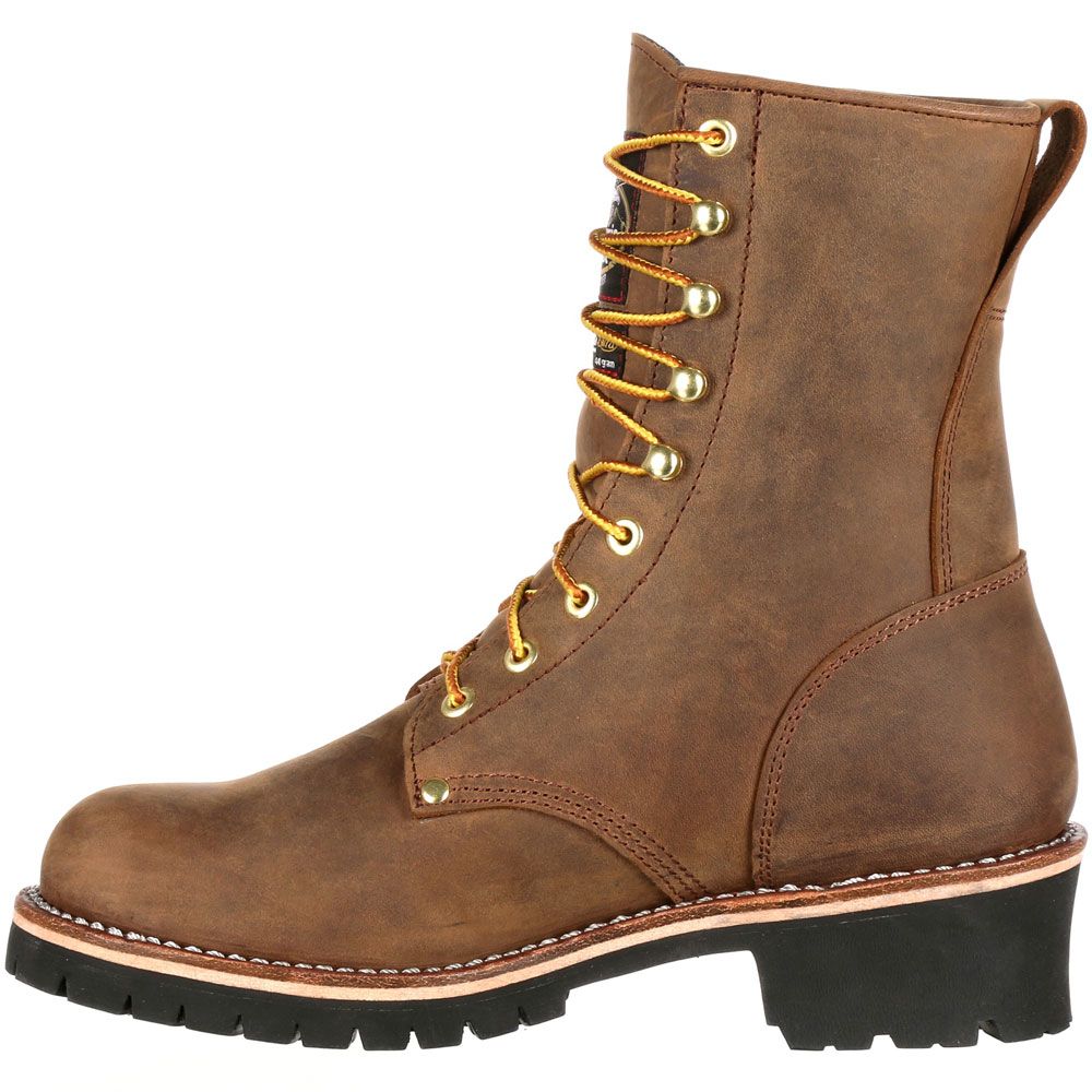 Georgia Boot Gb00065 Safety Toe Work Boots - Mens Brown Back View