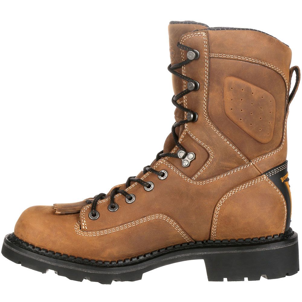Georgia Boot Gb00123 Composite Toe Work Boots - Mens Brown Back View