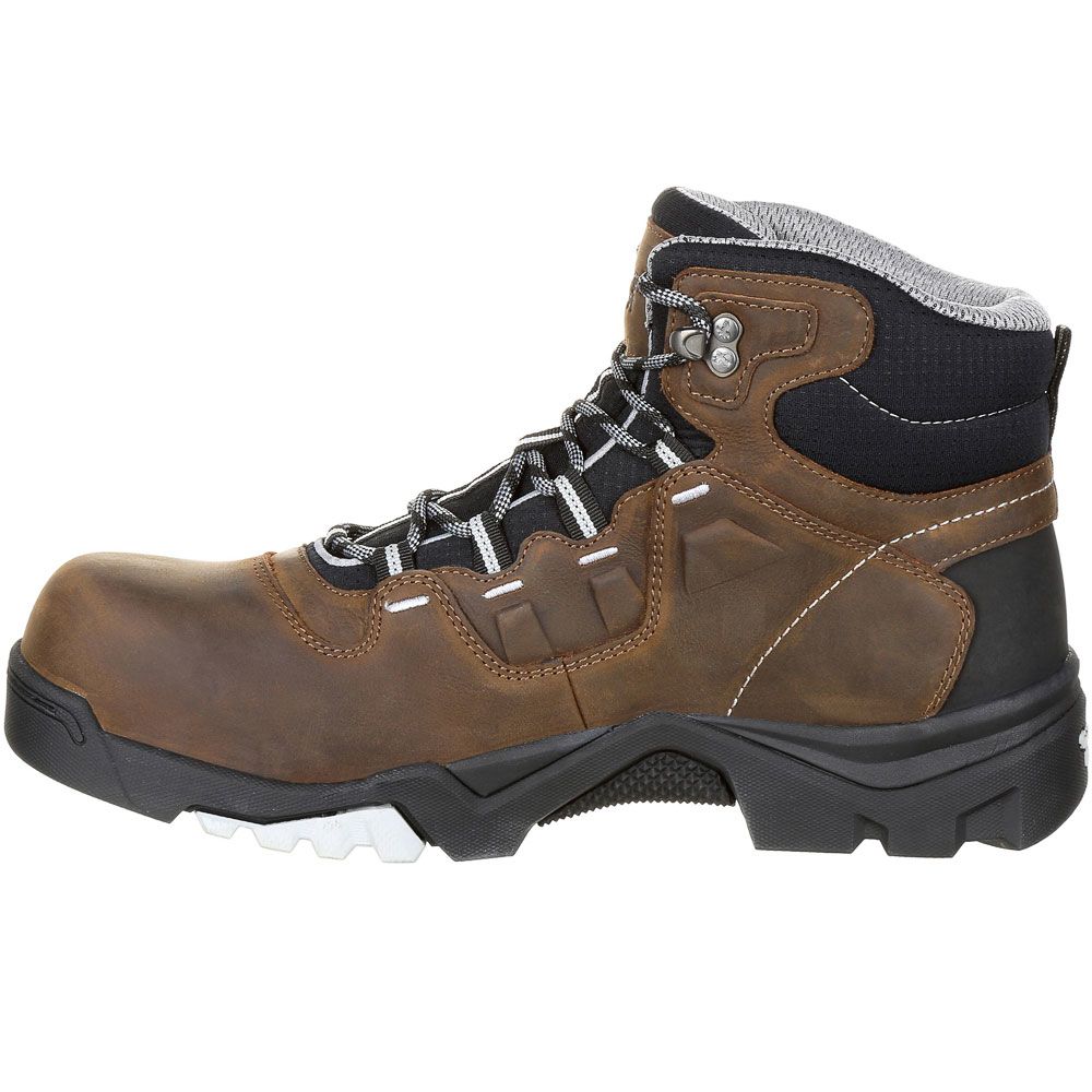 Georgia Boot Gb00216 Composite Toe Work Boots - Mens Brown Back View
