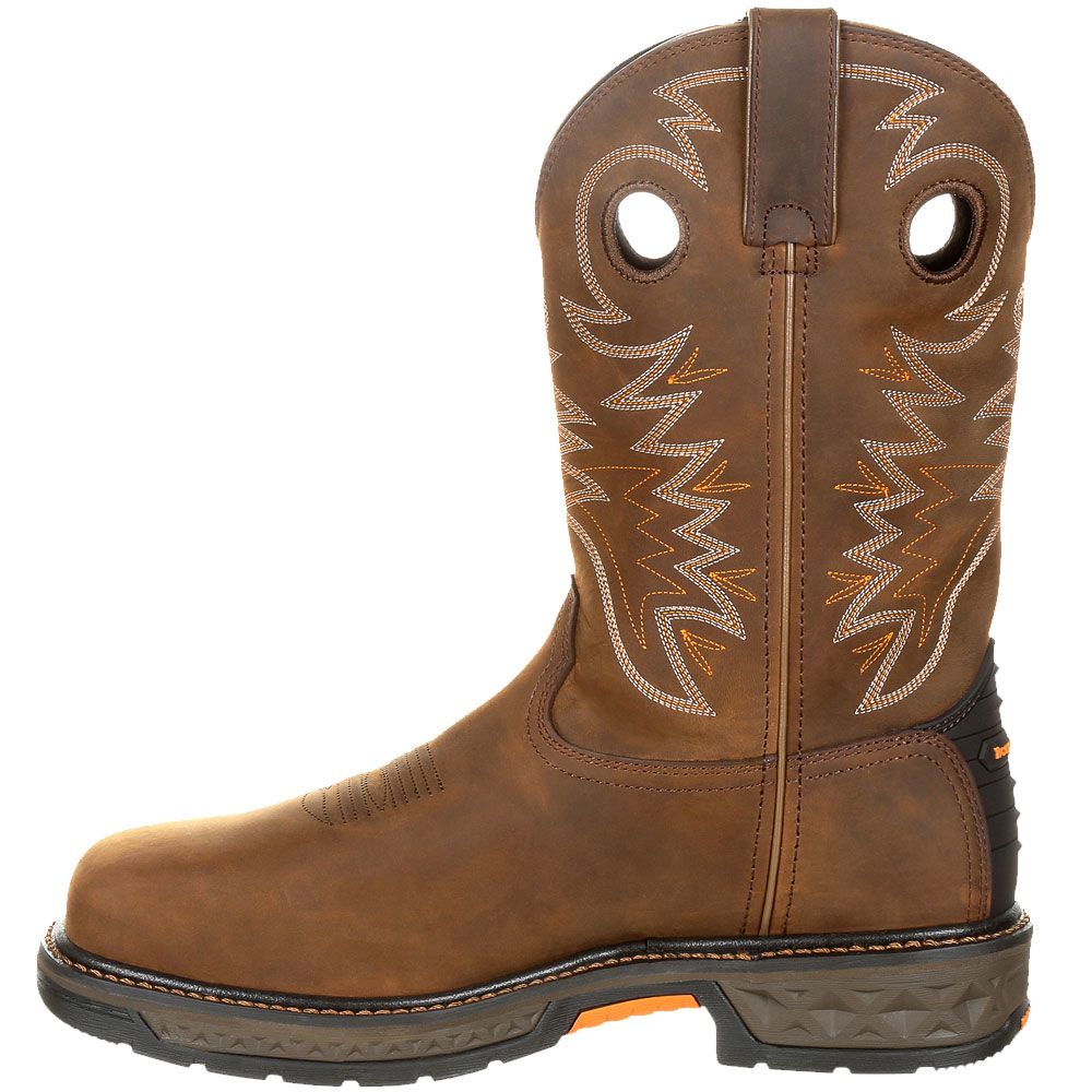 Georgia Boot Carbo TecLT  Alloy Toe Work Boots - Mens Brown Back View
