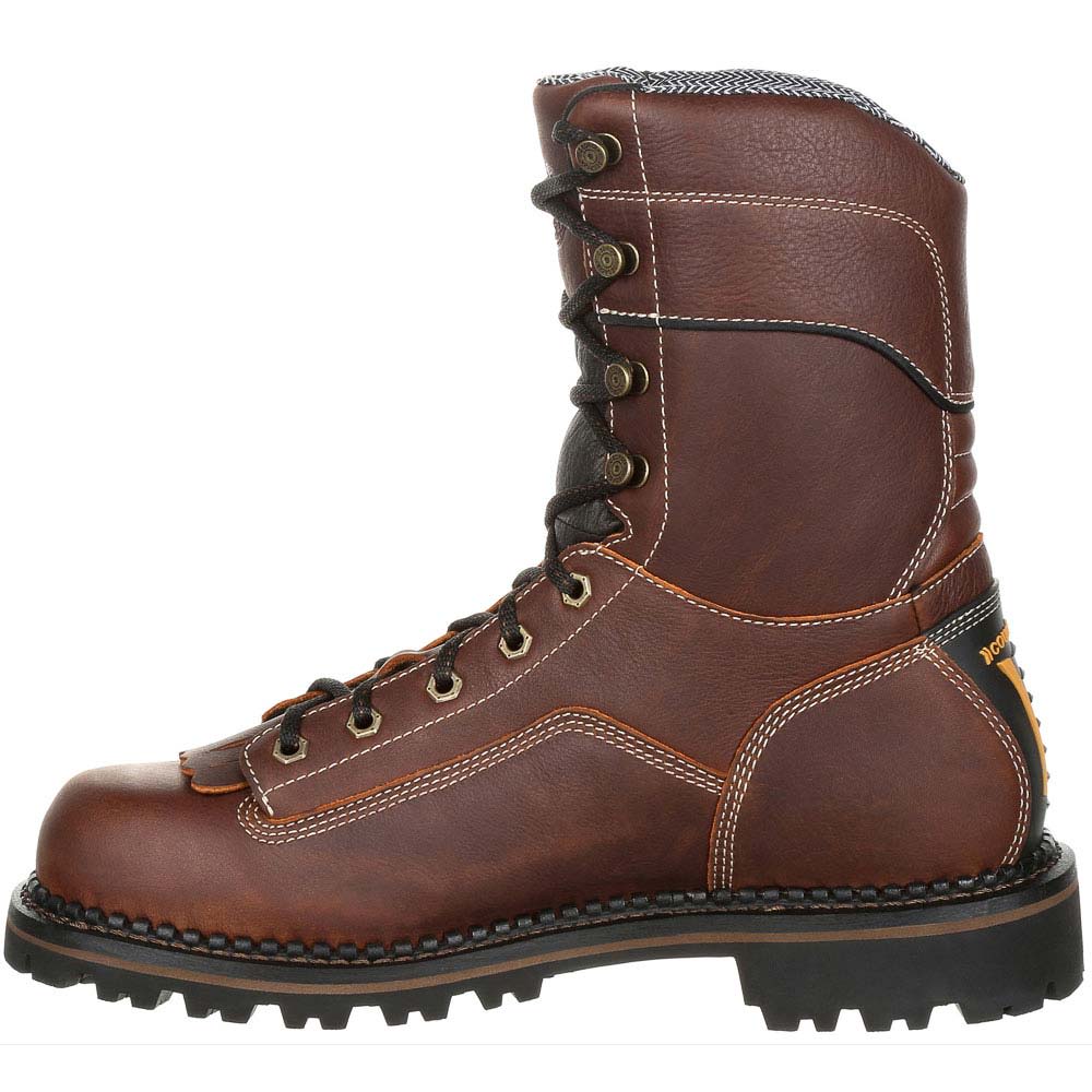 Georgia Boot Gb00238 Composite Toe Work Boots - Mens Brown Back View