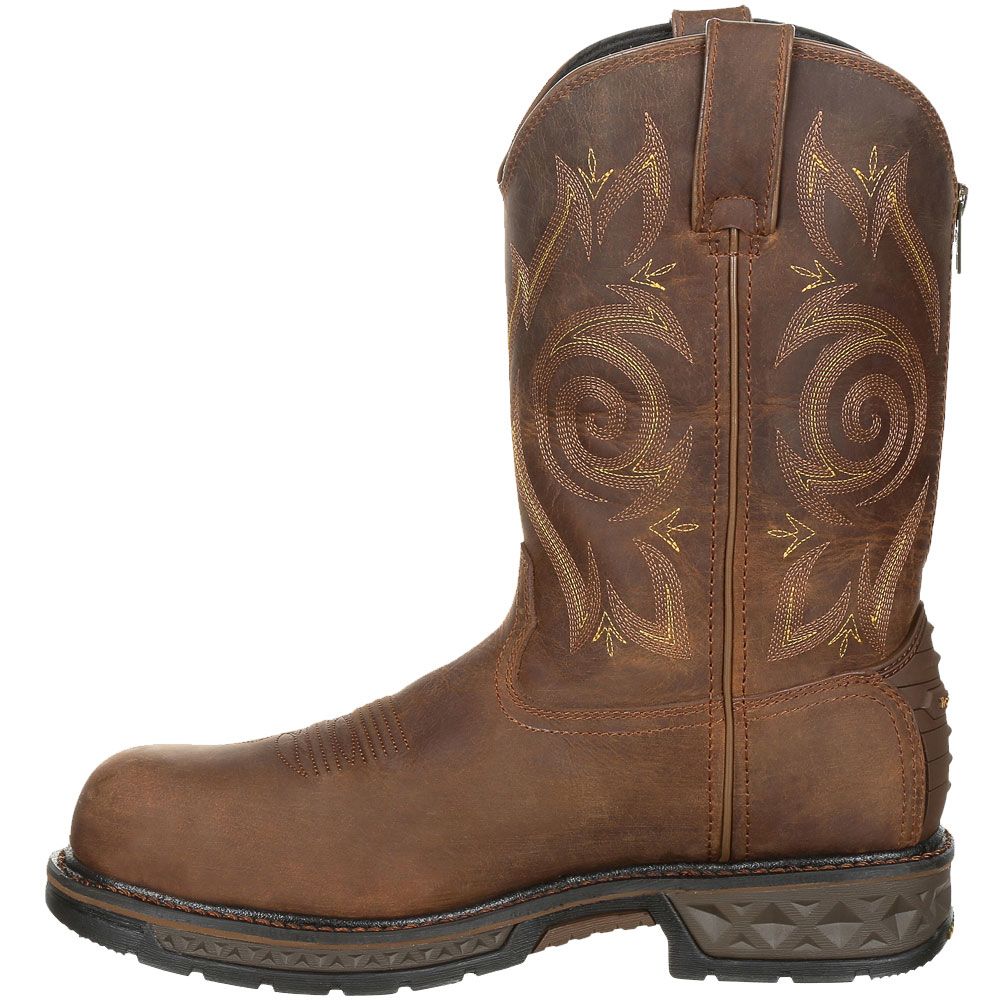Georgia Boot Gb00239 Composite Toe Work Boots - Mens Brown Back View