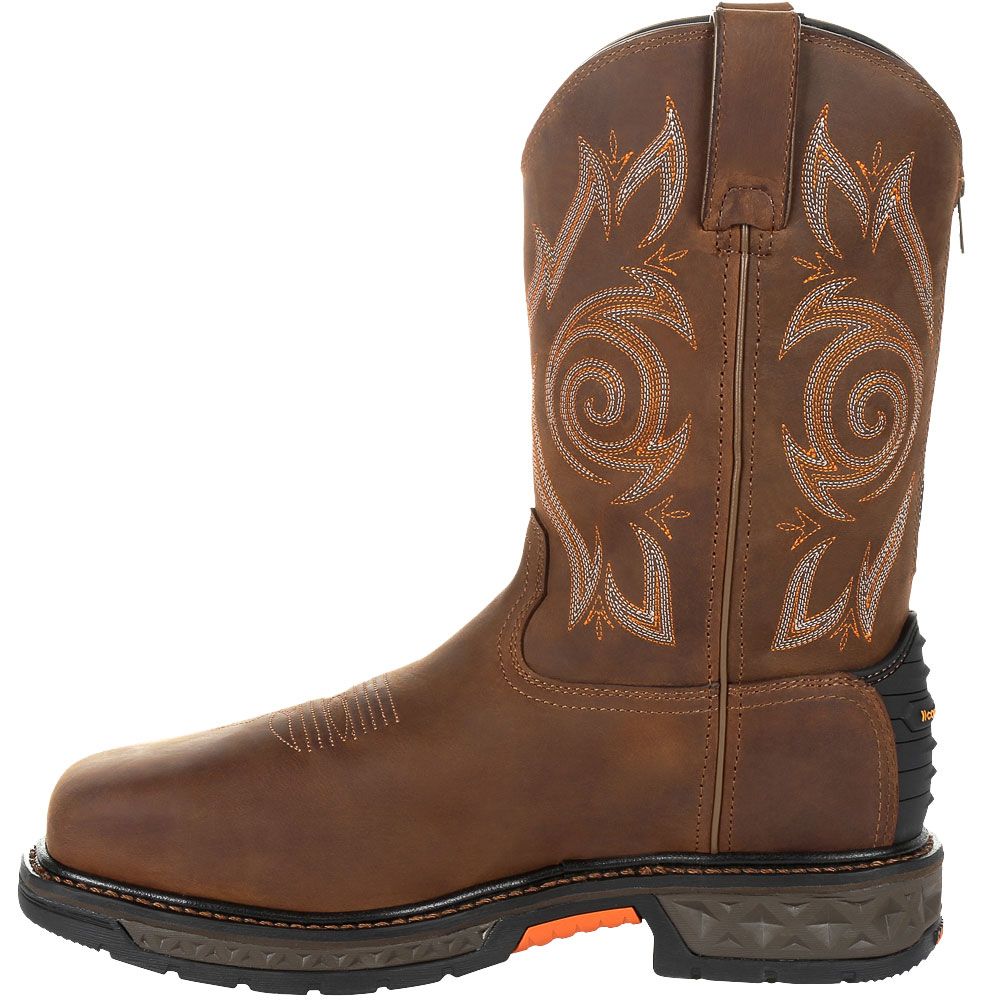 Georgia Boot Gb00264 Safety Toe Work Boots - Mens Brown Back View