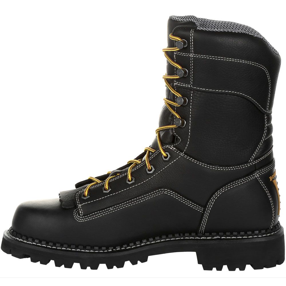 Georgia Boot Gb00271 Non-Safety Toe Work Boots - Mens Black Back View