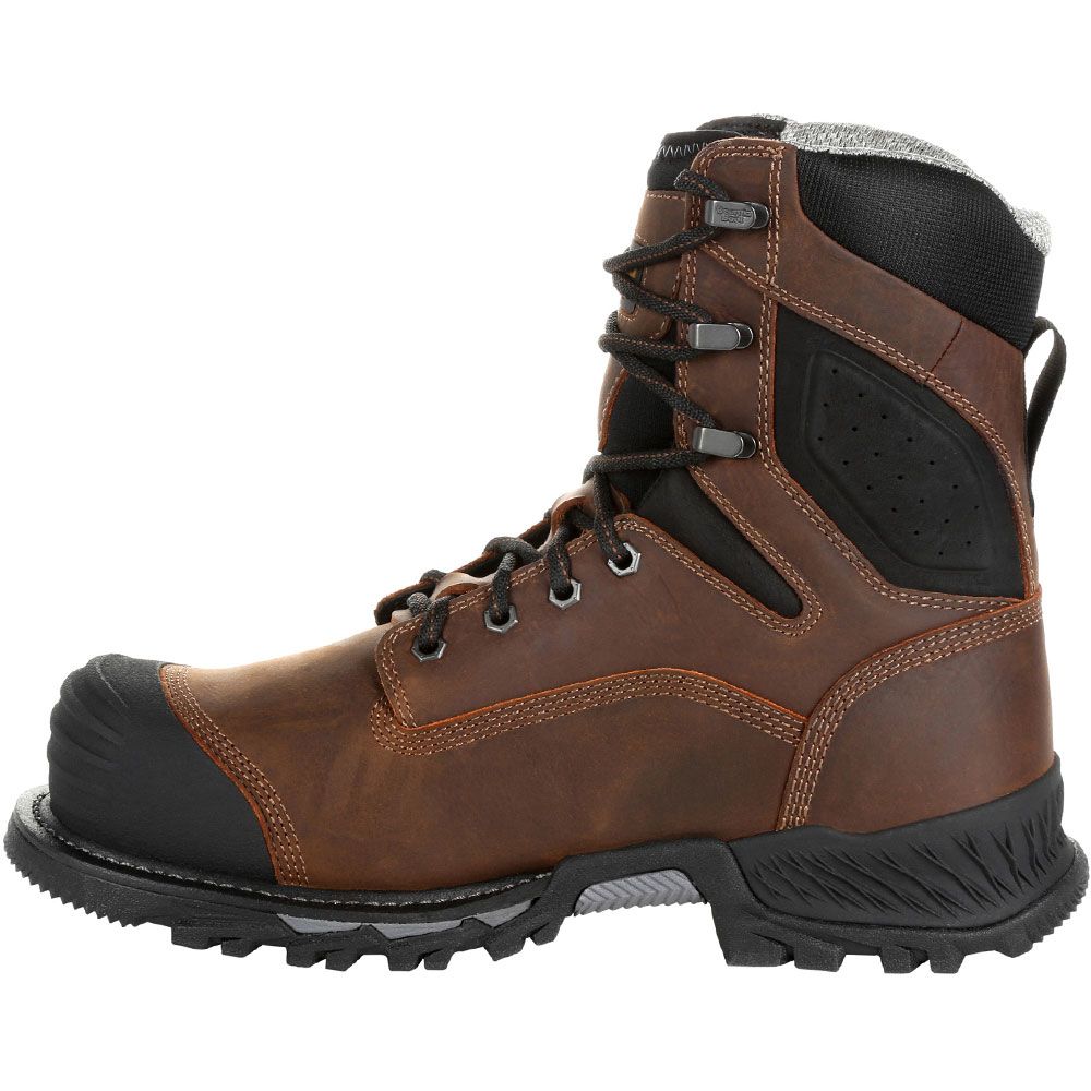 Georgia Boot Gb00285 Composite Toe Work Boots - Mens Brown Back View
