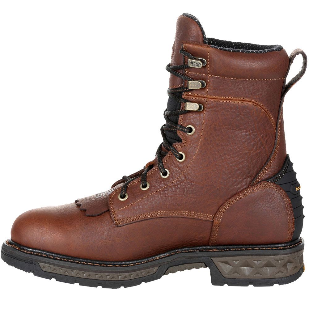 Georgia Boot Gb00309 Non-Safety Toe Work Boots - Mens Brown Back View