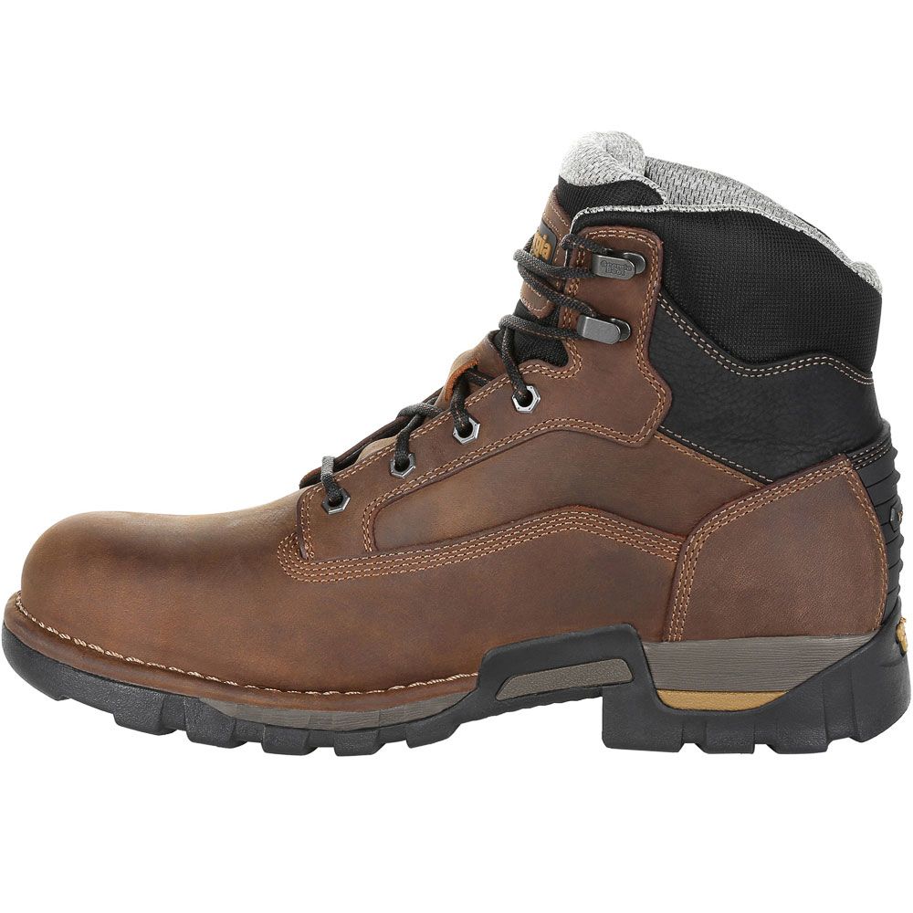 Georgia Boot Gb00312 Non-Safety Toe Work Boots - Mens Brown Back View