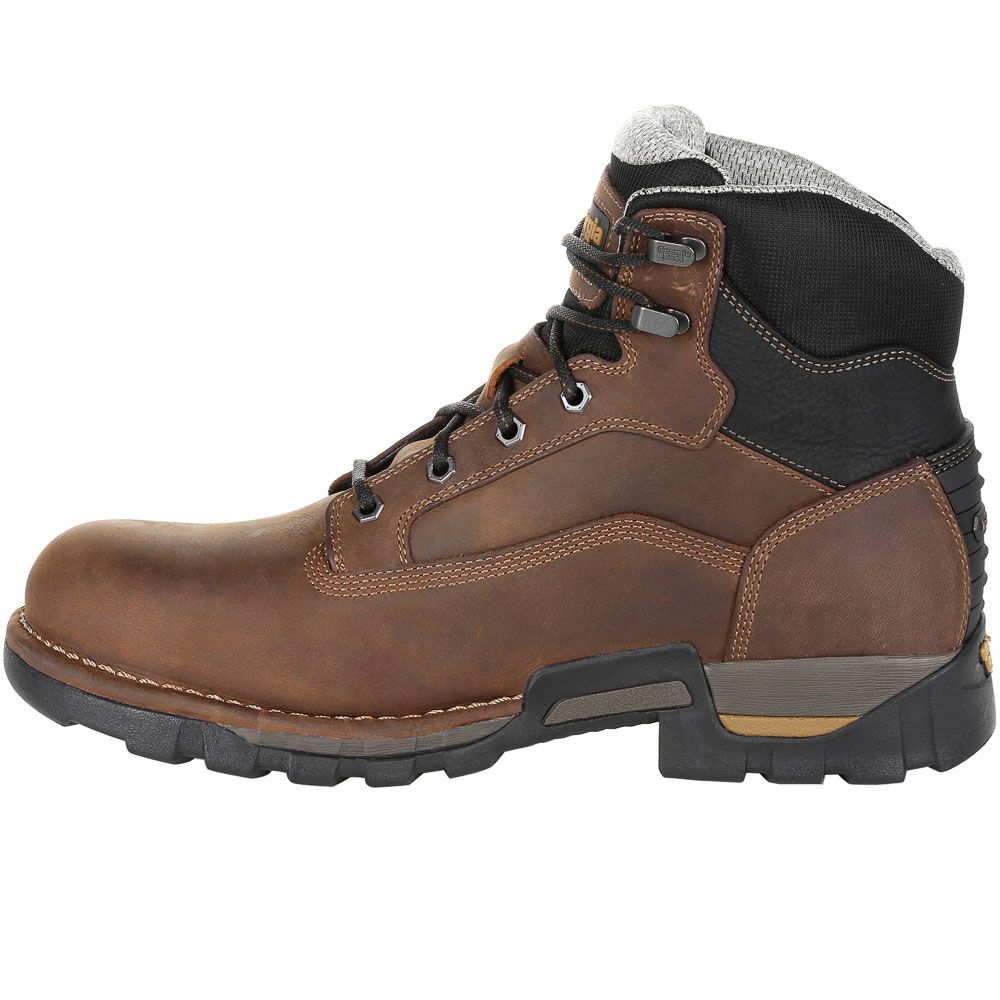 Georgia Boot Gb00313 Safety Toe Work Boots - Mens Brown Back View