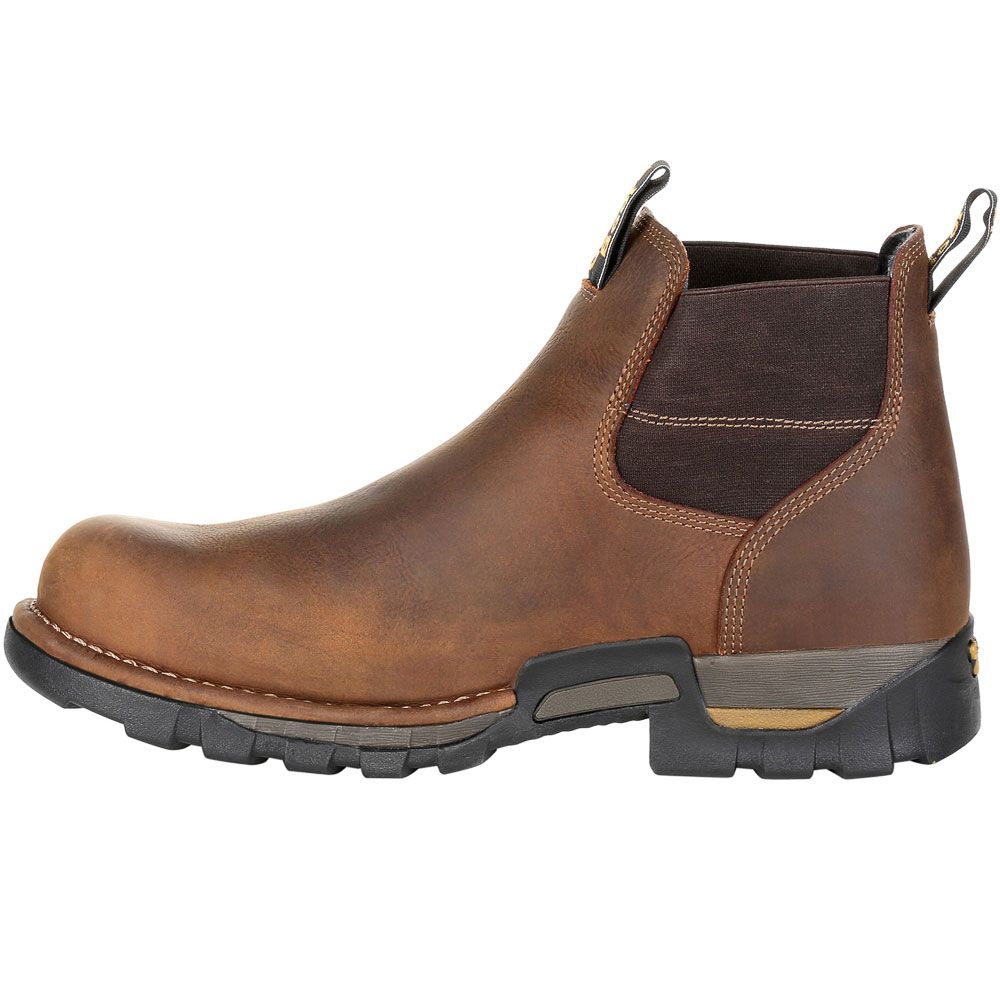 Georgia Boot Gb00315 Non-Safety Toe Work Boots - Mens Brown Back View