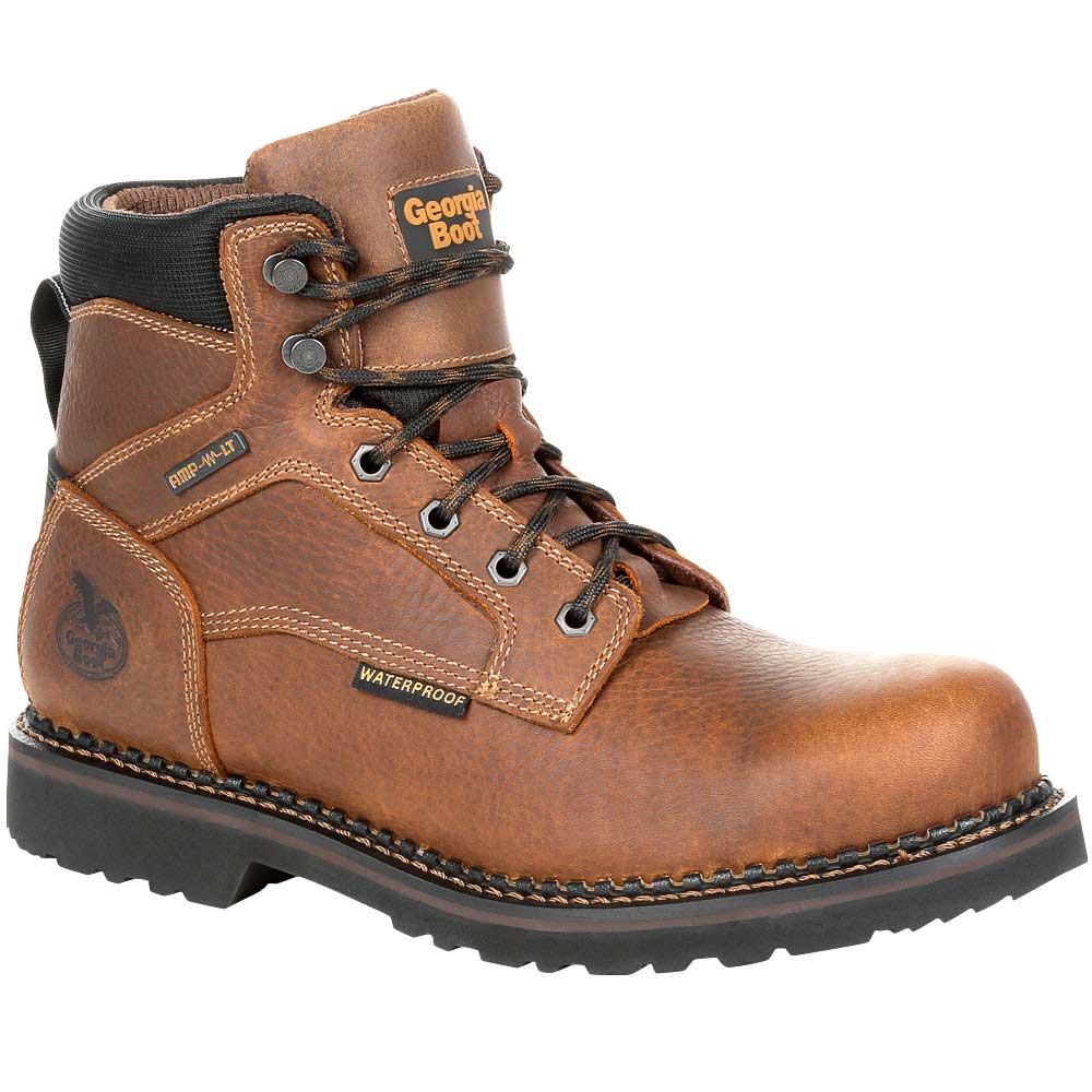 Georgia Boot Gb00316 Safety Toe Work Boots - Mens Brown