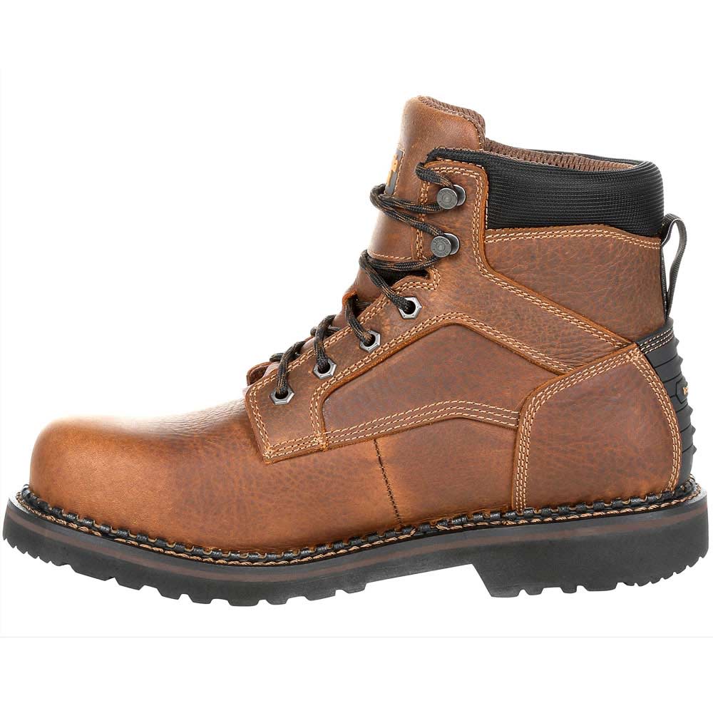 Georgia Boot Gb00316 Safety Toe Work Boots - Mens Brown Back View