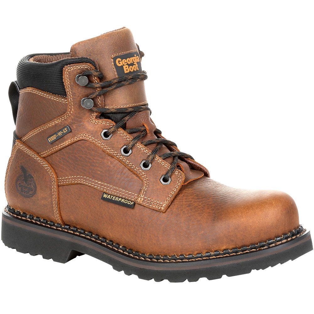 Georgia Boot Gb00317 Safety Toe Work Boots - Mens Brown
