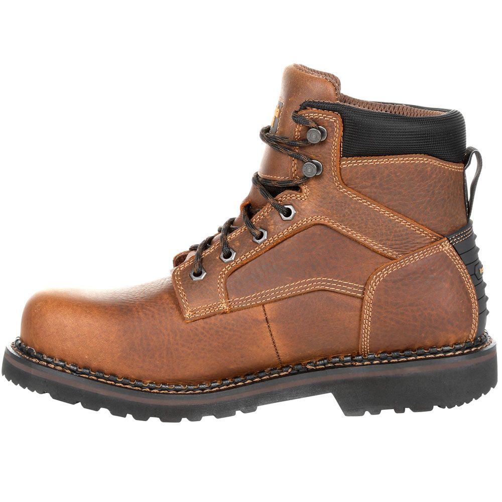 Georgia Boot Gb00317 Safety Toe Work Boots - Mens Brown Back View