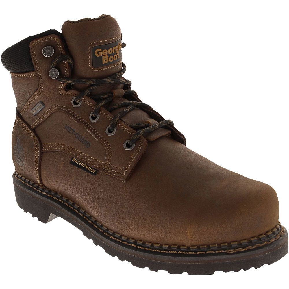 Georgia Boot Gb00322 Safety Toe Work Boots - Mens Brown