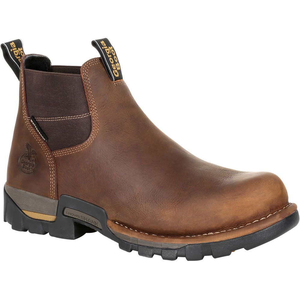 Georgia Boot Gb00337 Safety Toe Work Boots - Mens Brown