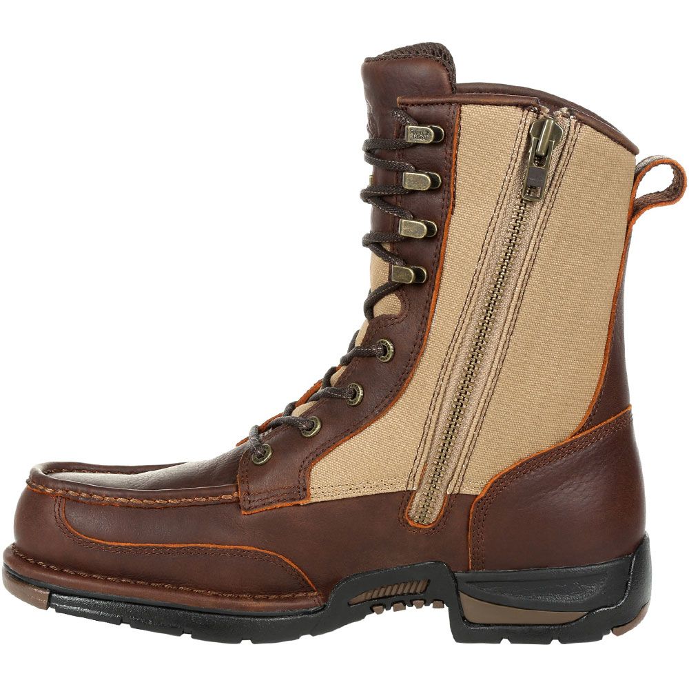 Georgia Boot Gb00354 Non-Safety Toe Work Boots - Mens Brown Back View