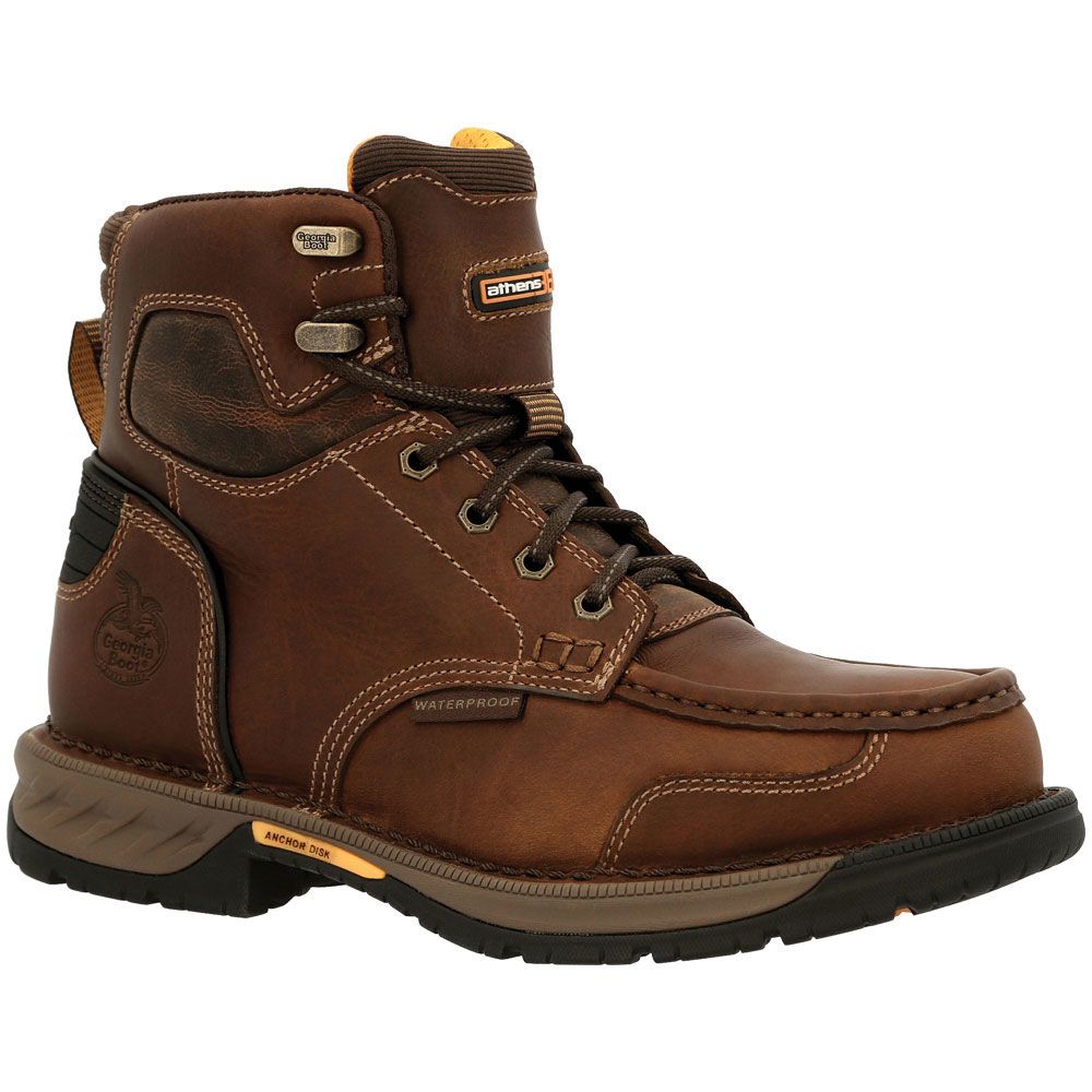 Georgia Boot Athens 360 GB00439 Mens Non-Safety Toe Work Boots Brown