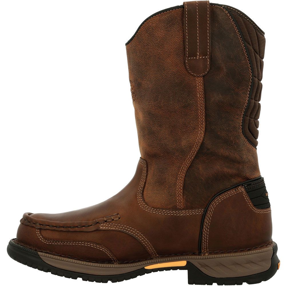Georgia Boot Athens 360 GB00441 Mens Non-Safety Toe Work Boots Brown Back View