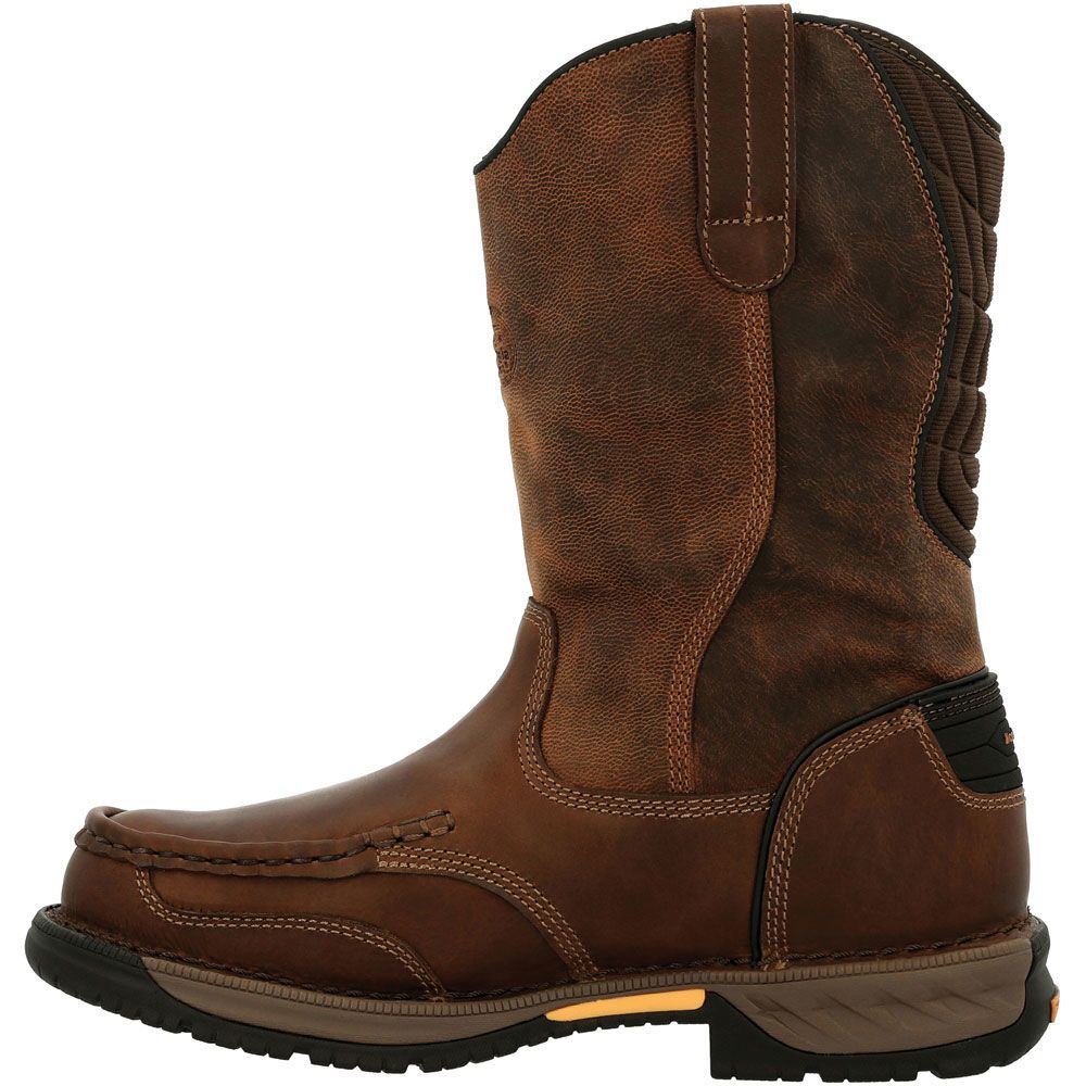 Georgia Boot Athens 360 Mens GB00442 Mens Safety Toe Work Boots Brown Back View