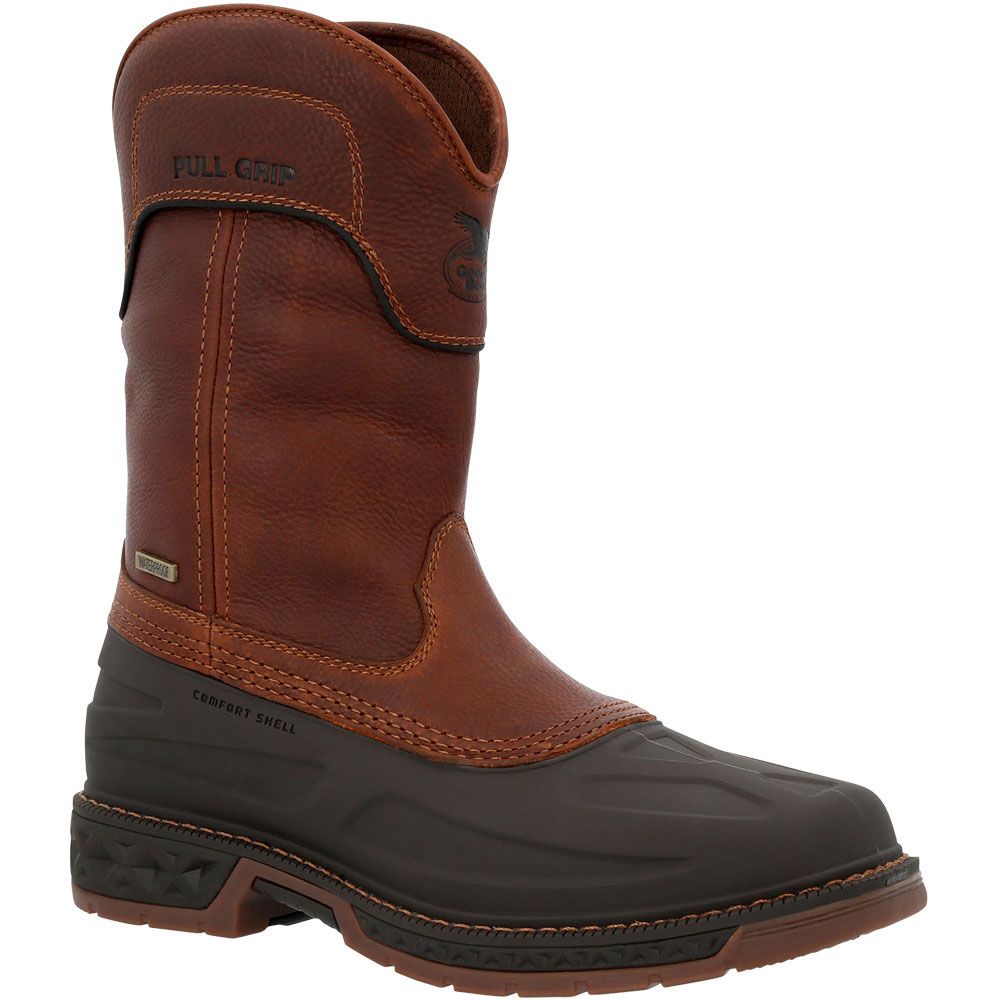 Georgia Boot Carbo-Tec LTR GB00470 Mens Non-Safety Toe Work Boots Brown