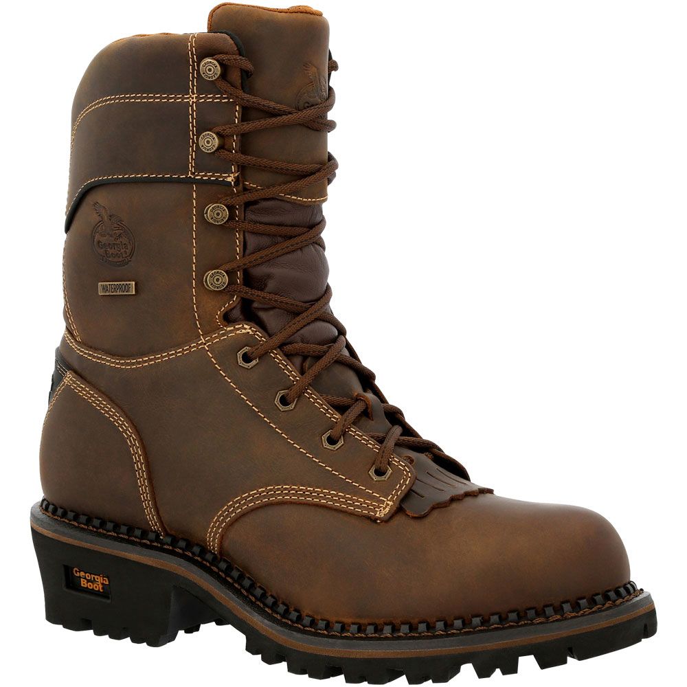 Georgia Boot AMP LT GB00491 Mens Insulated Work Boots Brown