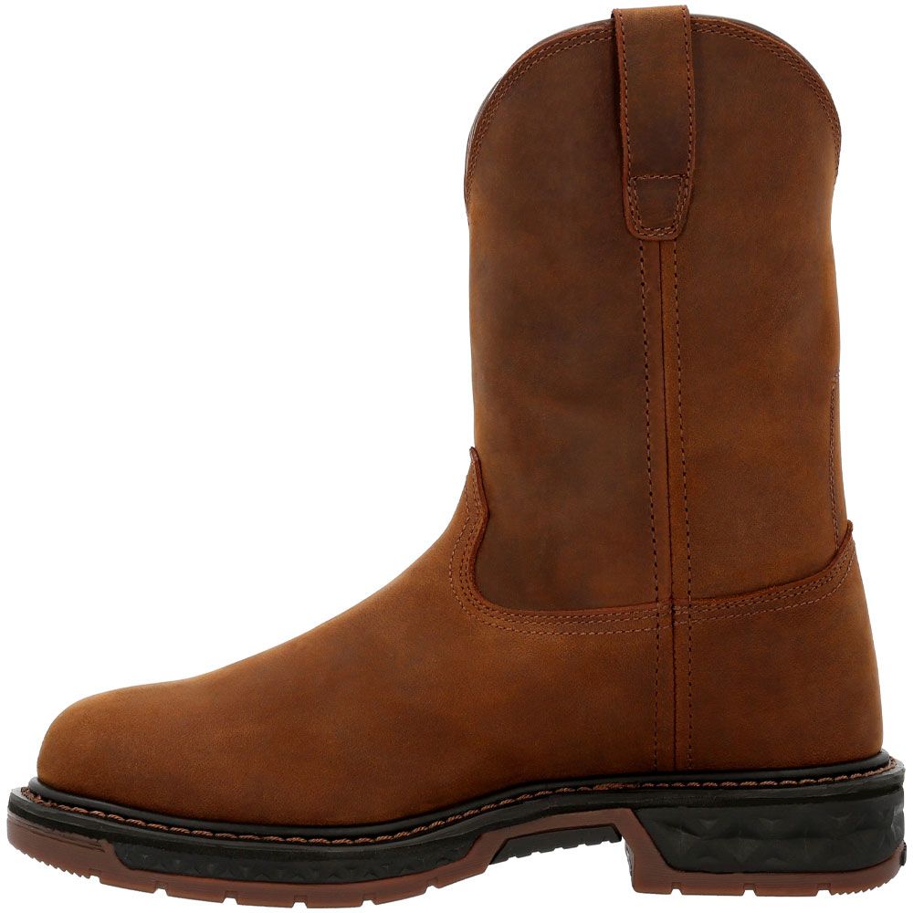 Georgia Boot 10" Work Non-Safety Toe Work Boots - Mens Brown Back View