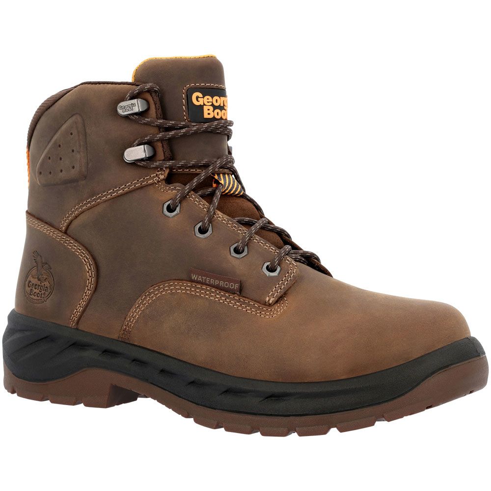 Georgia Boot Gb00522 Safety Toe Work Boots - Mens Brown