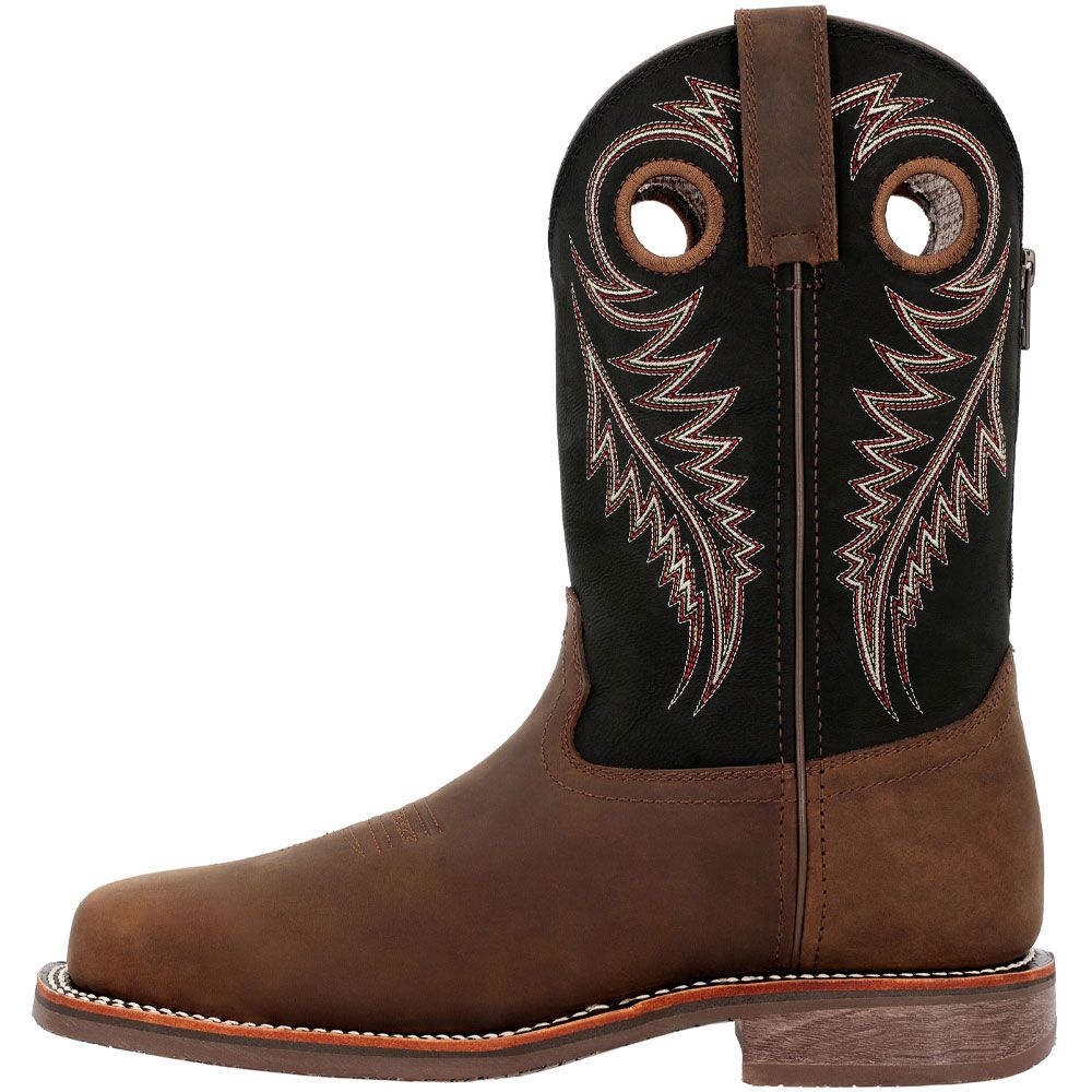 Georgia Boot Carbo-Tec Elite Gb00528 Mens Western Boots Brown Back View