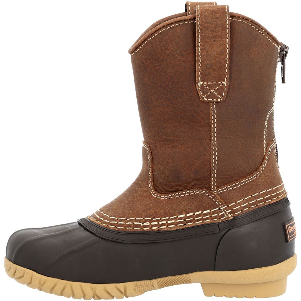 Georgia Boot Marshland GB00531C Little Kids Duck Boots Brown Back View