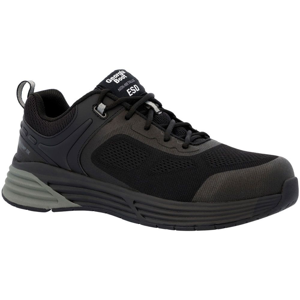 Georgia Boot Durablend GB00542 Composite Toe Work Shoes - Mens Black